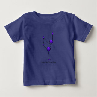 Yoga Pose - Lord of the Dance Pose Baby T-Shirt