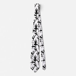 Yoga pose pattern 01.w no BG Tie