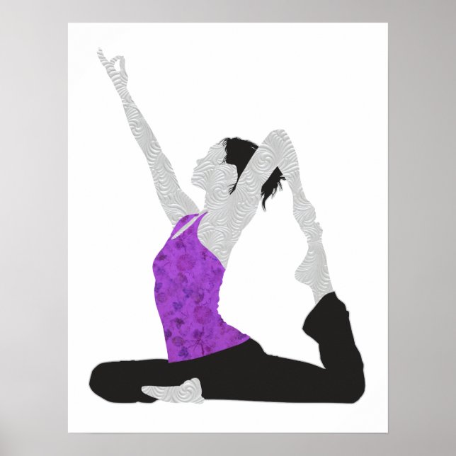 Yoga Pose Poster (Front)