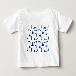 Yoga Poses Baby T-Shirt