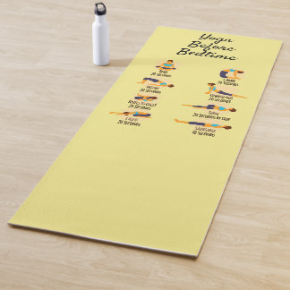 Yoga Poses Before Bed Routine Poses With Times Yoga Mat
