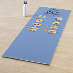 Yoga Poses Before Bed Waking Up Mat