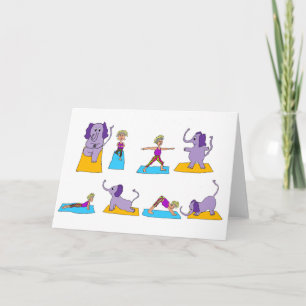 Yoga Poses Card