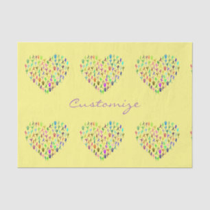 Yoga Poses Heart Thunder_Cove Tissue Paper