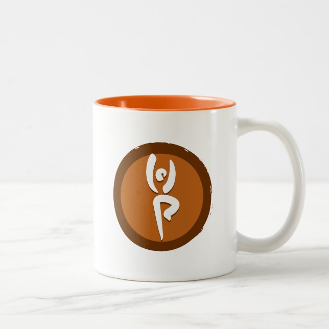 Yoga 'Poses IV' Mug (Right)
