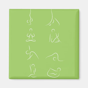 Yoga Poses Magnet