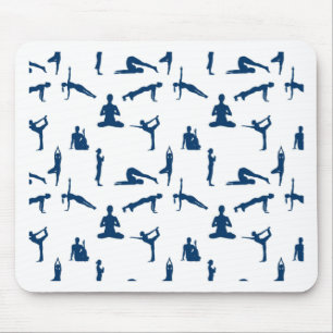 Yoga Poses Mouse Mat