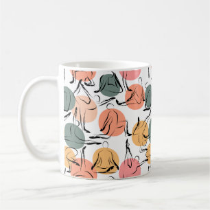 Yoga poses pattern   Yoga seamless pattern 13 Coffee Mug