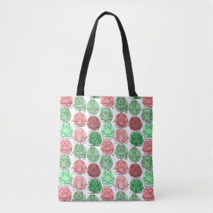 Yoga poses pattern Yoga seamless pattern 18 Tote Bag