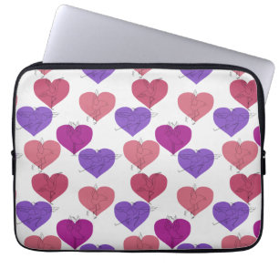 Yoga poses pattern   Yoga seamless pattern 1 Laptop Sleeve