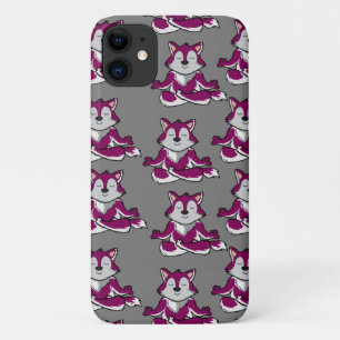 Yoga poses pattern Yoga seamless pattern 20 iPhone 11 Case