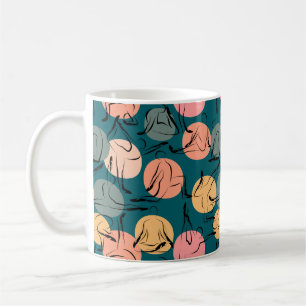 Yoga poses pattern Yoga seamless pattern 23 Coffee Mug