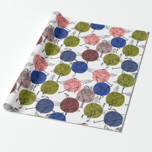 Yoga poses pattern   Yoga seamless pattern 34 Wrapping Paper