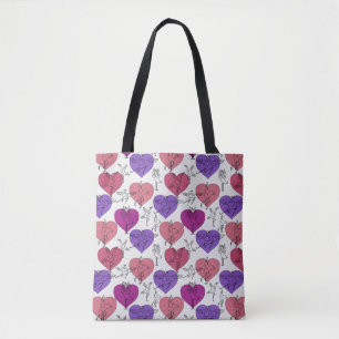 Yoga poses pattern   Yoga seamless pattern 4 Tote Bag