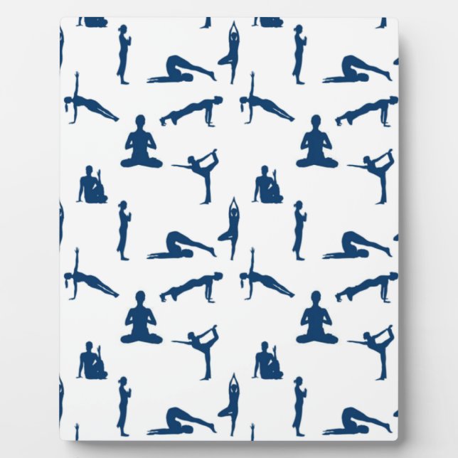 Yoga Poses Plaque (Front)