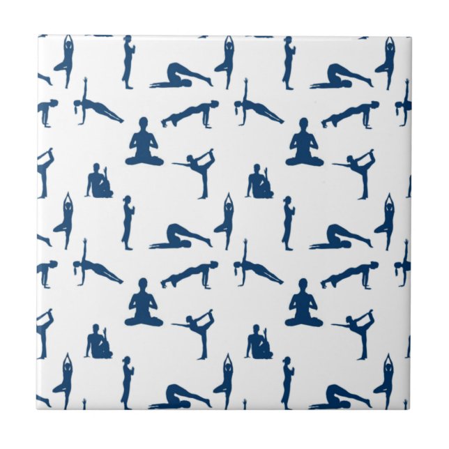Yoga Poses Tile (Front)