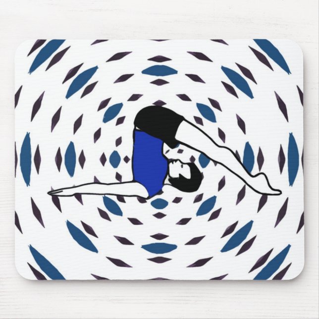 Yoga Poses - Yoga Mouse Pads (Front)