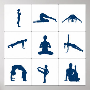 Yoga Positions Poster