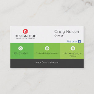 Yoga professional business card