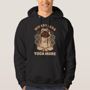 Yoga Pug Gift Hoodie