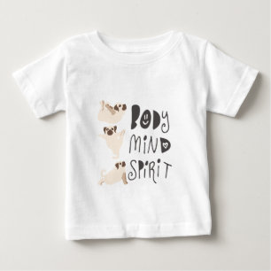 Yoga Pugs Baby T-Shirt