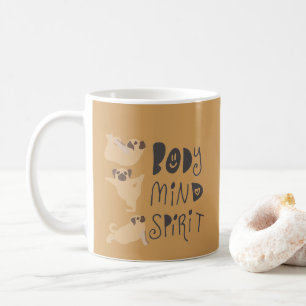 Yoga Pugs Coffee Mug