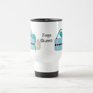 Yoga Queen Yoga Gear Design Travel Mug