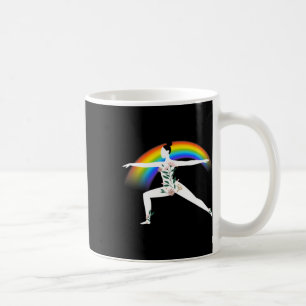 Yoga Rainbow Lgbtq Ally  Coffee Mug