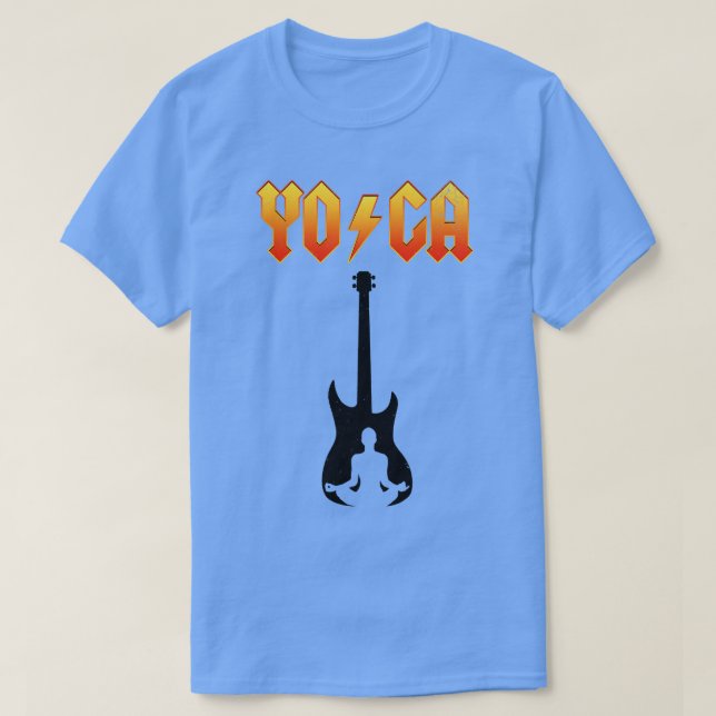 Yoga Rocks 1 T-Shirt (Design Front)