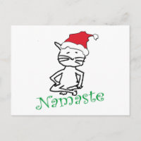Yoga Santa Cat Gifts