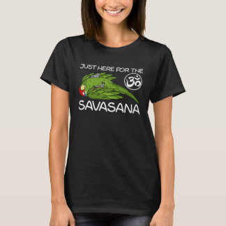 Yoga Savasana Parrot Mexican Red headed Amazon T-Shirt