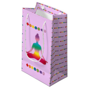 Yoga Seven Chakras Small Gift Bag