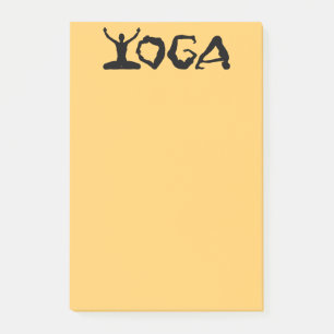 Yoga Silhouettes Post-it Notes