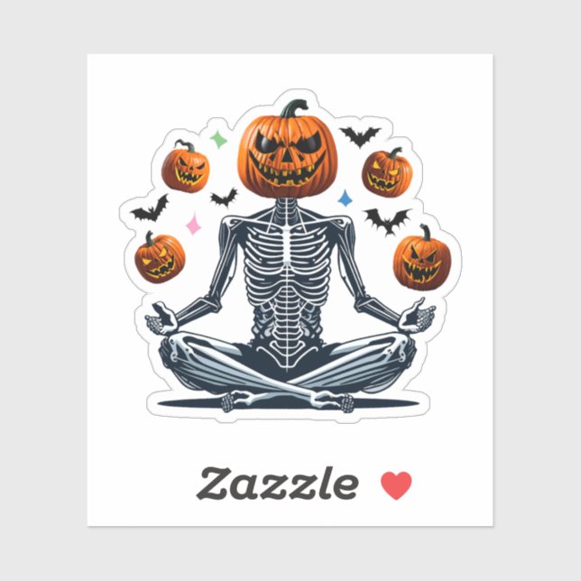 Yoga Skeleton (Sheet)