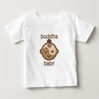 Yoga Speak Baby : Buddha Baby Face - Flesh T-Shirt
