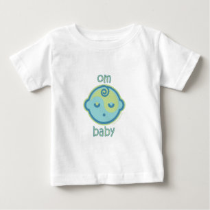 Yoga Speak Baby : Om Baby T-Shirt