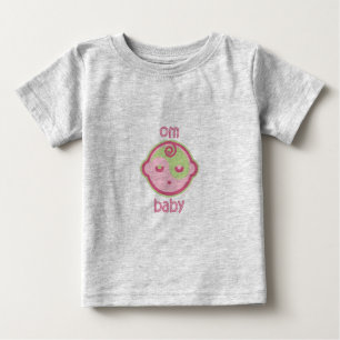Yoga Speak Baby : Om Baby T-Shirt