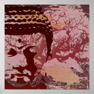 Yoga Speak : Buddha Tree Print