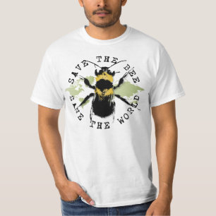 Yoga Speak : Save The Bee ... Save The World! T-Shirt