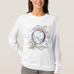 Yoga Speak : Swirling Om Design T-Shirt