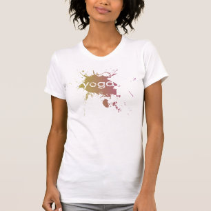 Yoga Speak : Yoga Paint Splatter T-Shirt