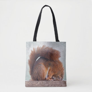Yoga Squirrel All-Over-Print Bag