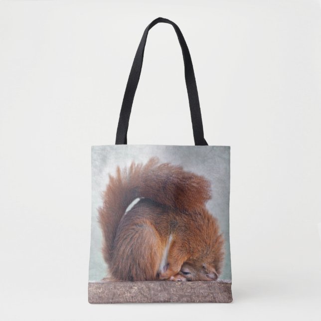Yoga Squirrel All-Over-Print Bag (Front)