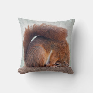 Yoga Squirrel Pillow