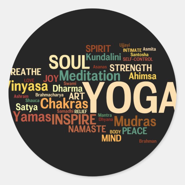 YOGA Sticker (Front)