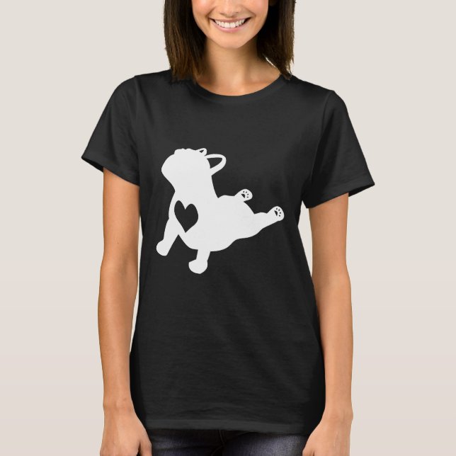 Yoga Stretch Frenchie T-Shirt (Front)