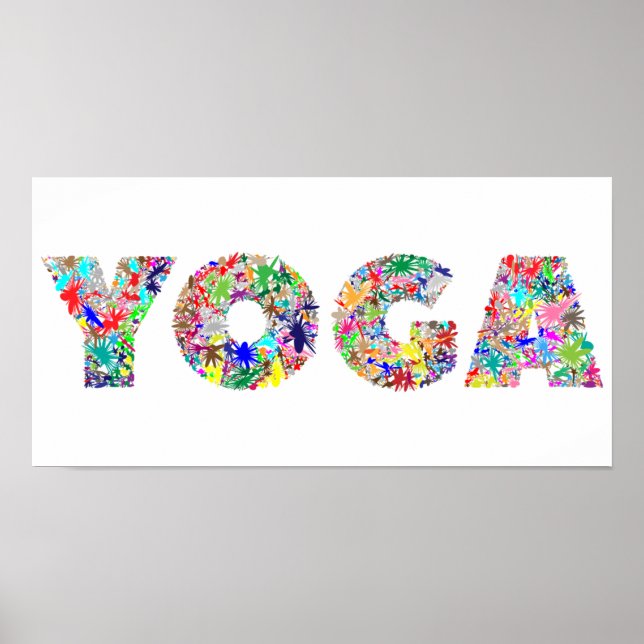 YOGA STUDIO Art Piece Affordable Poster (Front)