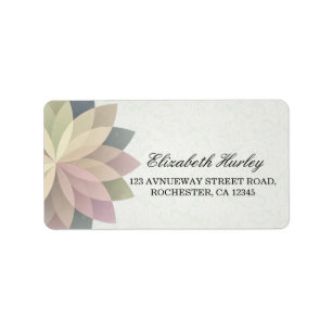 YOGA Studio Meditation Instructor Colourful Mandal Label