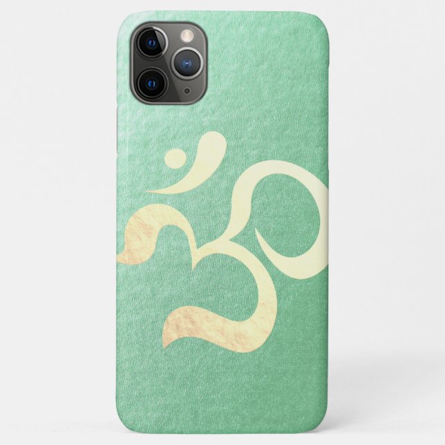 Yoga Studio Meditation Instructor Life Coach OM Case-Mate iPhone Case (Back)