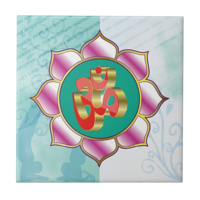 Yoga Studio OM - Tile (Front)